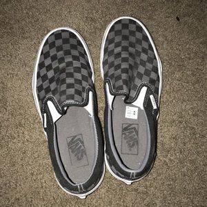 Checkered vans